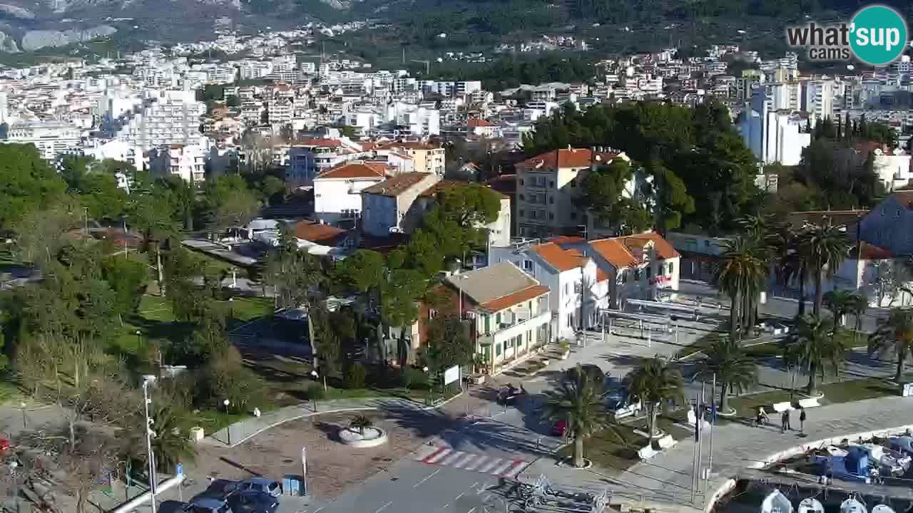 Panorama Makarska webcam