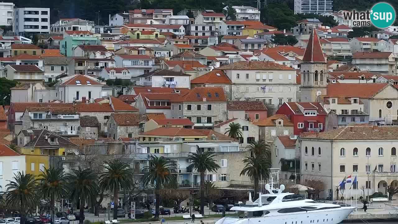 Panorama Makarska webcam