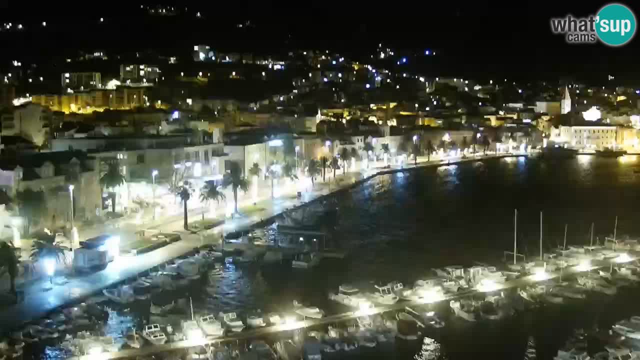 Panorama Makarska webcam