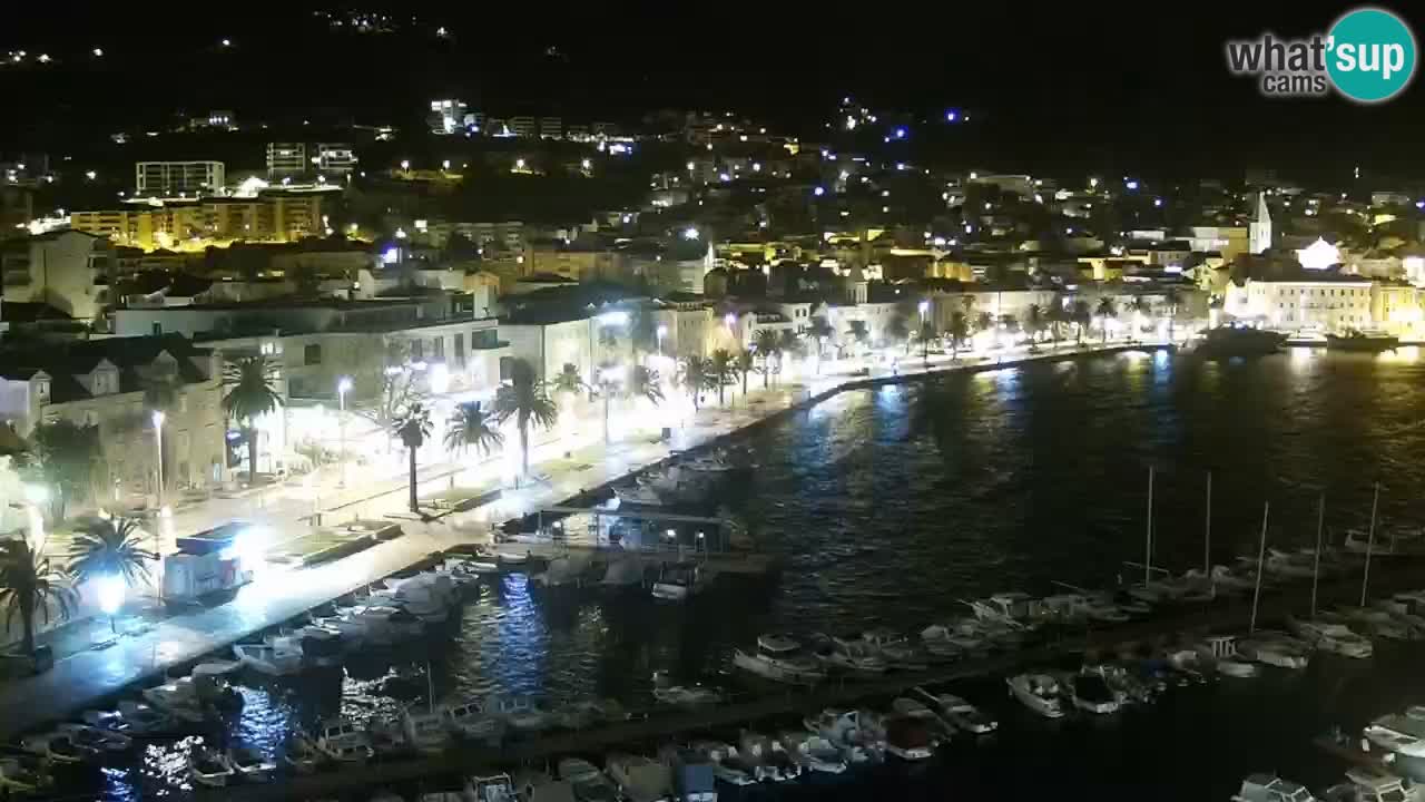 Panorama Makarska webcam