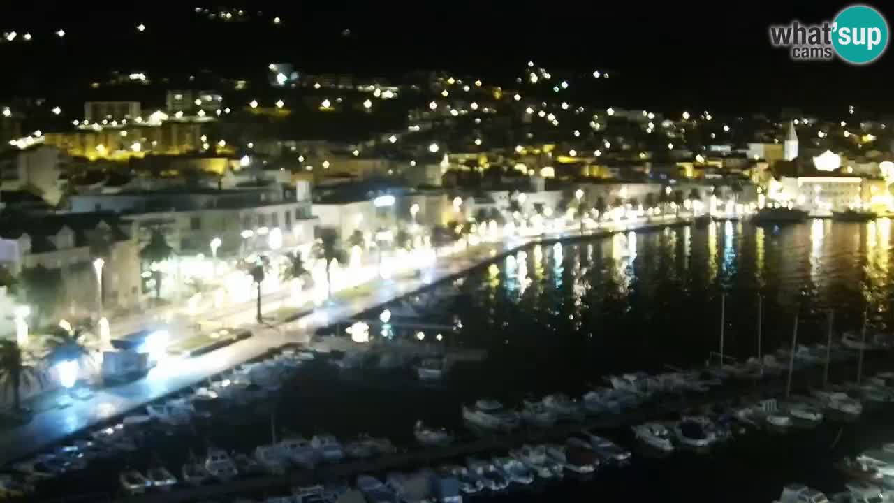 Panorama Makarska webcam