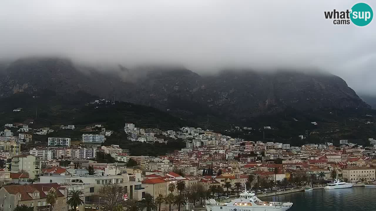 Panorama Makarska web kamera