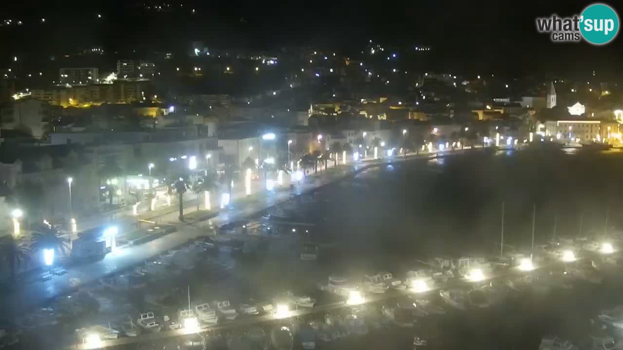 Panorama Makarska webcam