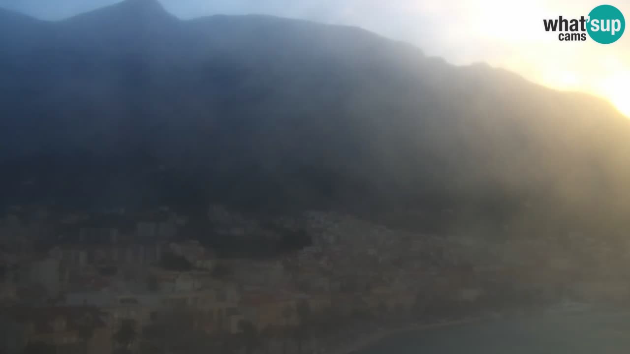 Panorama Makarska web kamera