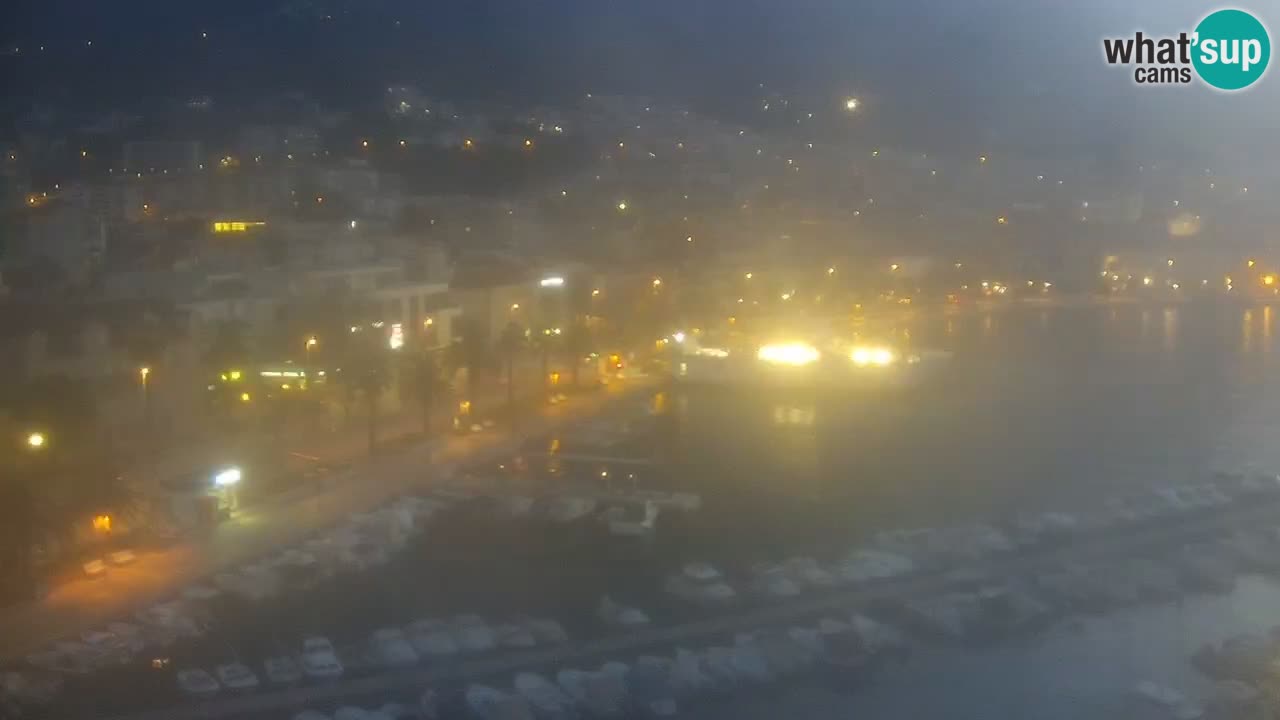 Panorama Makarska webcam