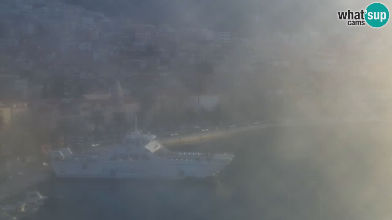 Panorama Makarska webcam