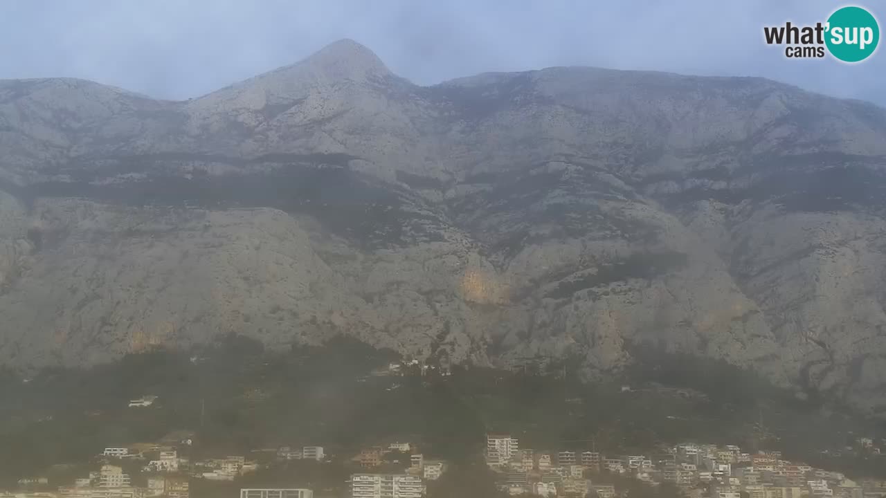 Panorama Makarska webcam