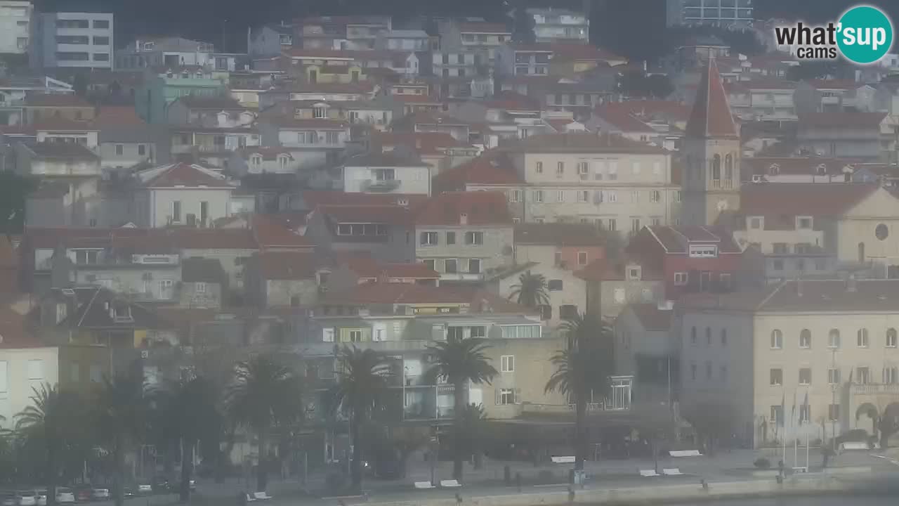 Panorama Makarska webcam