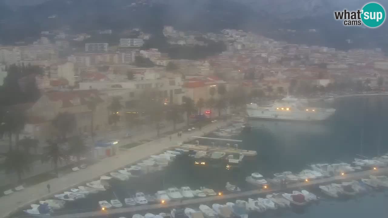 Panorama Makarska webcam