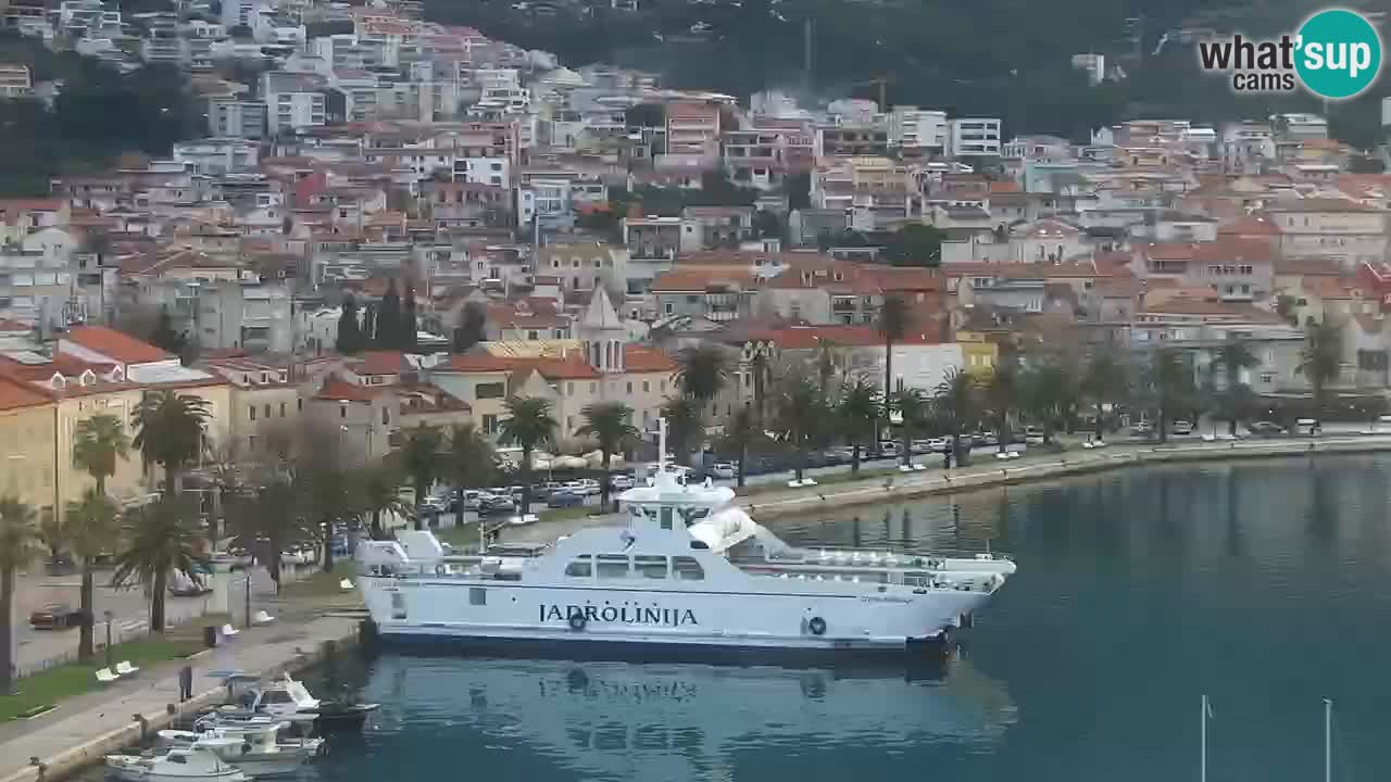 Panorama Makarska webcam