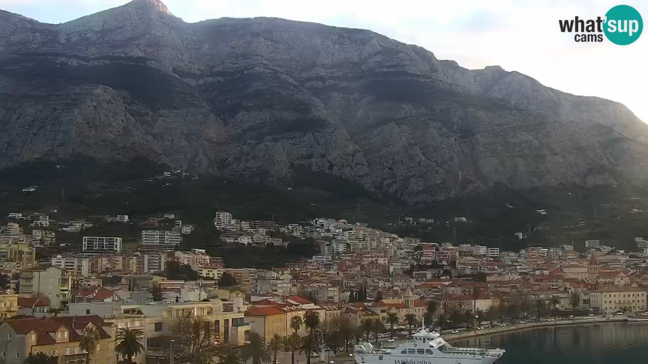 Panorama Makarska web kamera