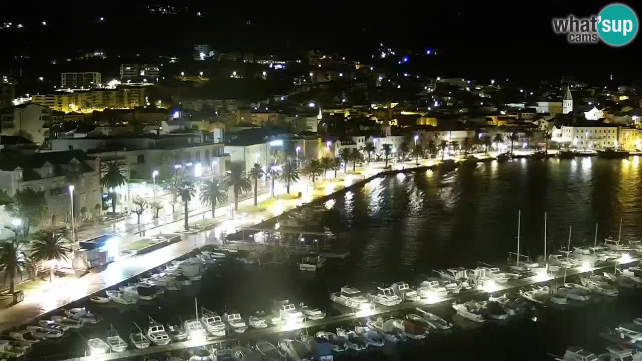 Panorama Makarska webcam