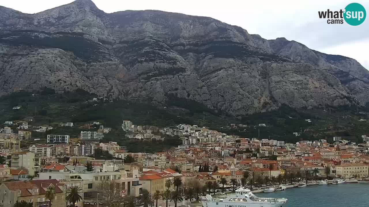 Pogled na Makarsko spletna kamera