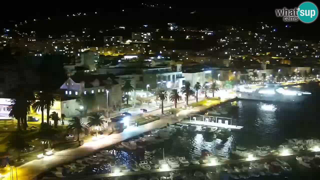 Panorama Makarska webcam