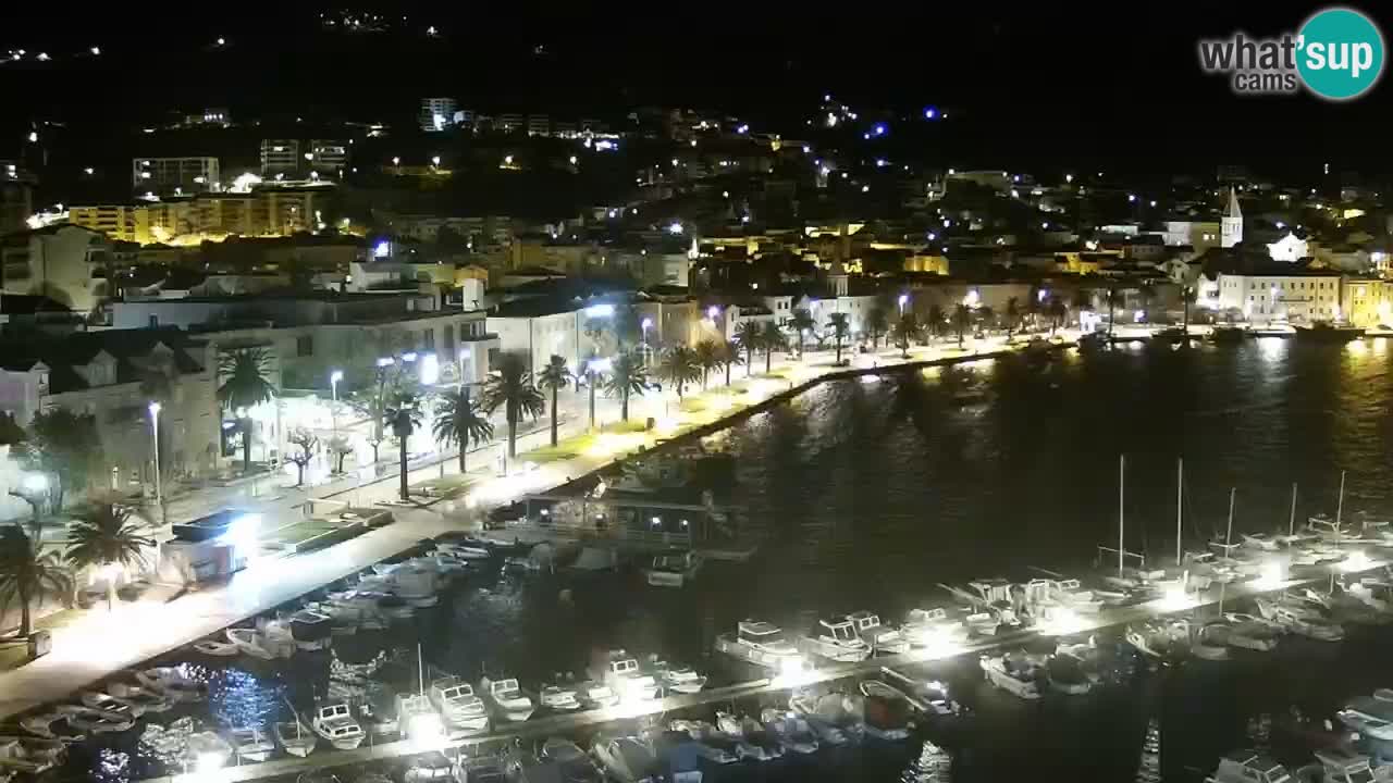 Panorama Makarska webcam