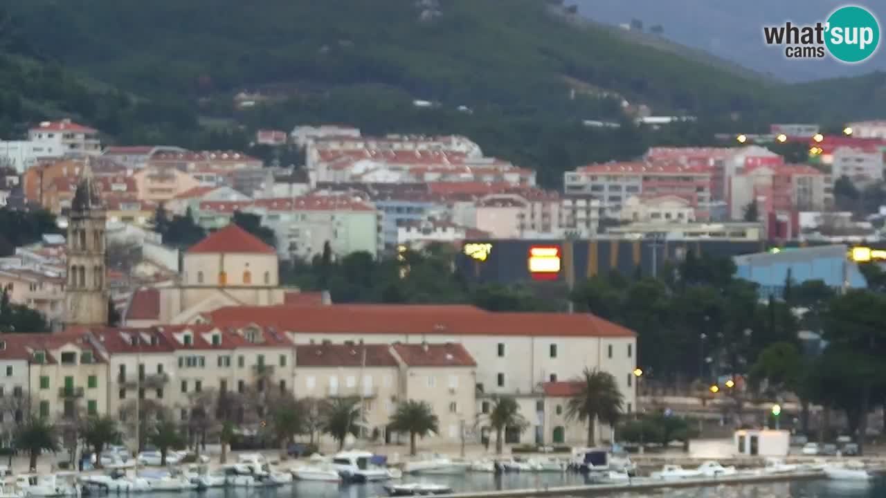 Panorama Makarska webcam