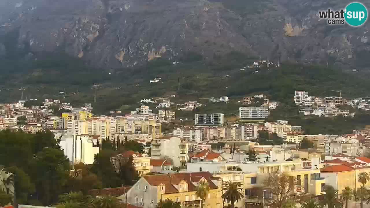 Panorama Makarska webcam