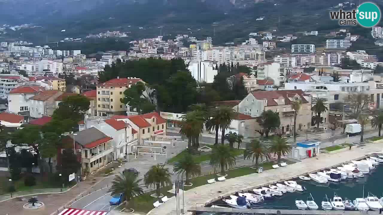 Panorama Makarska webcam