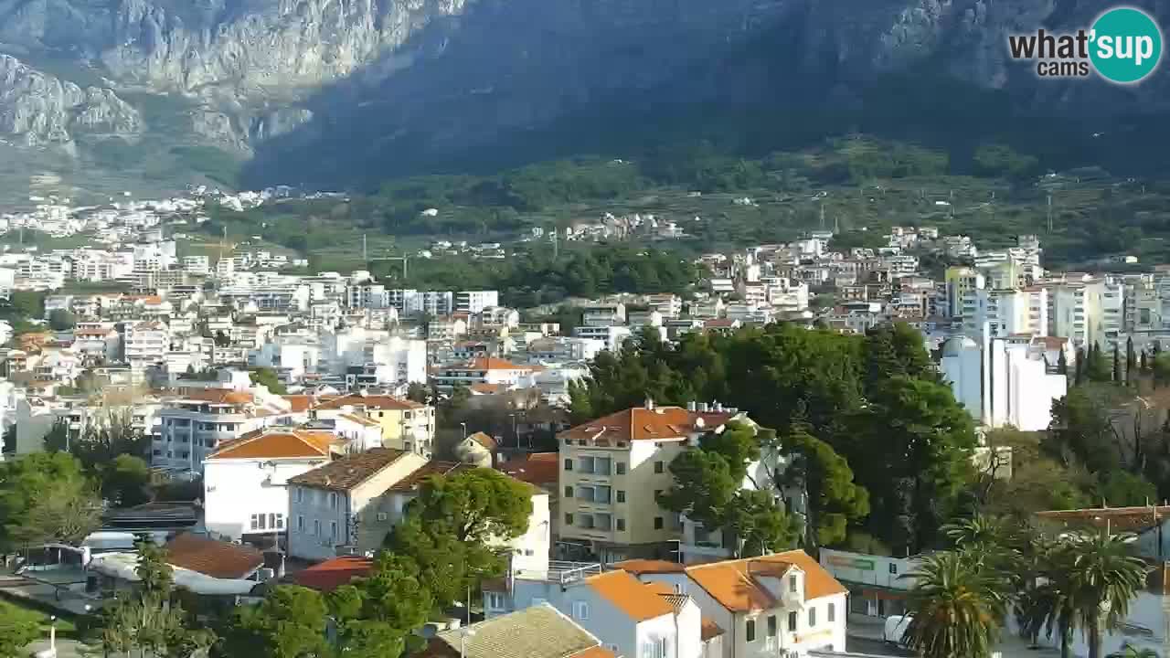 Panorama Makarska web kamera