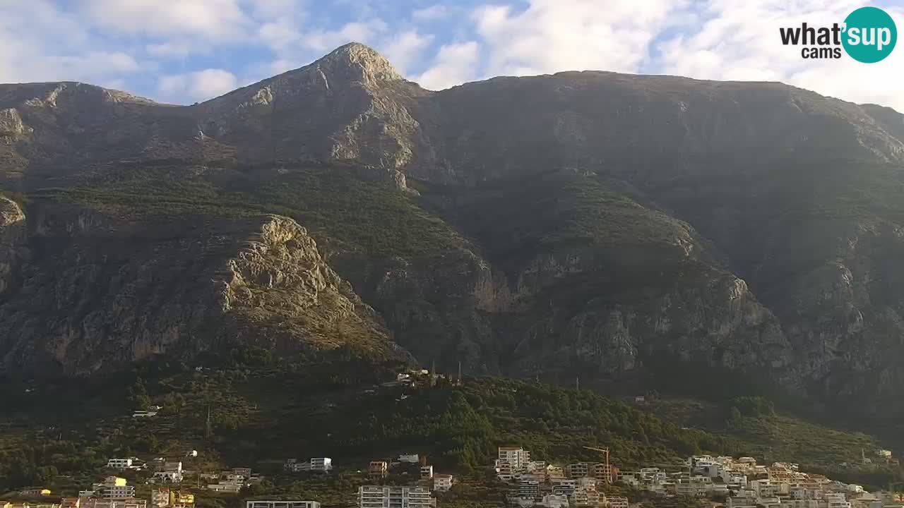 Panorama Makarska webcam