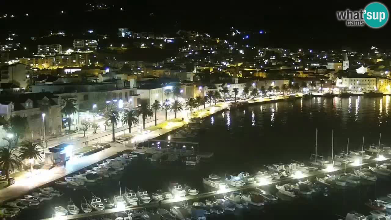 Panorama Makarska webcam