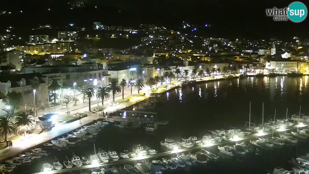 Panorama Makarska webcam