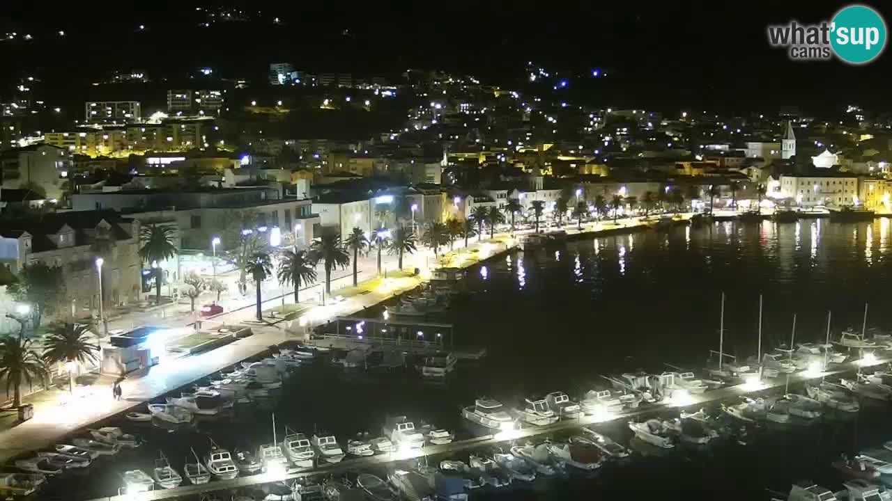 Panorama Makarska webcam