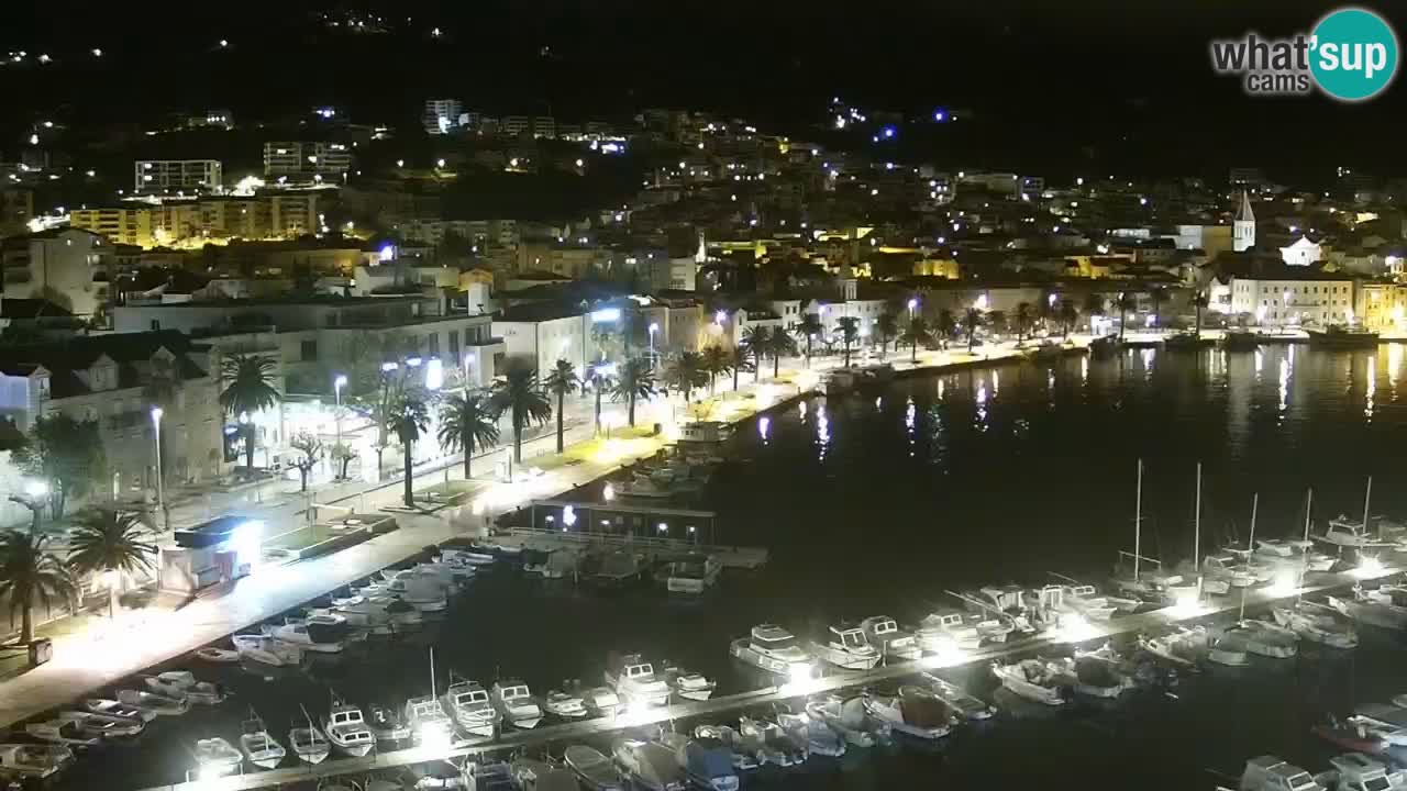 Panorama Makarska webcam