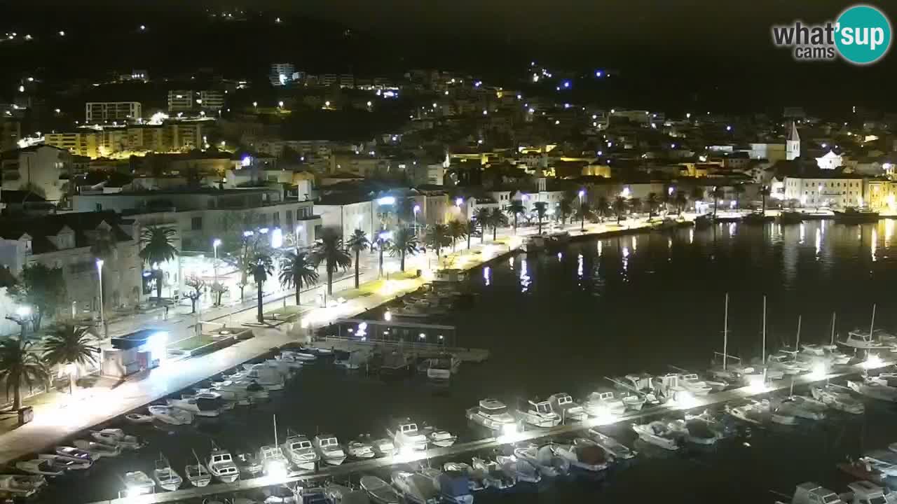 Panorama Makarska webcam