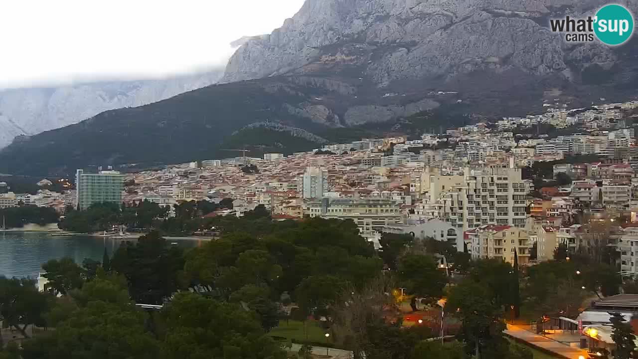 Panorama Makarska web kamera