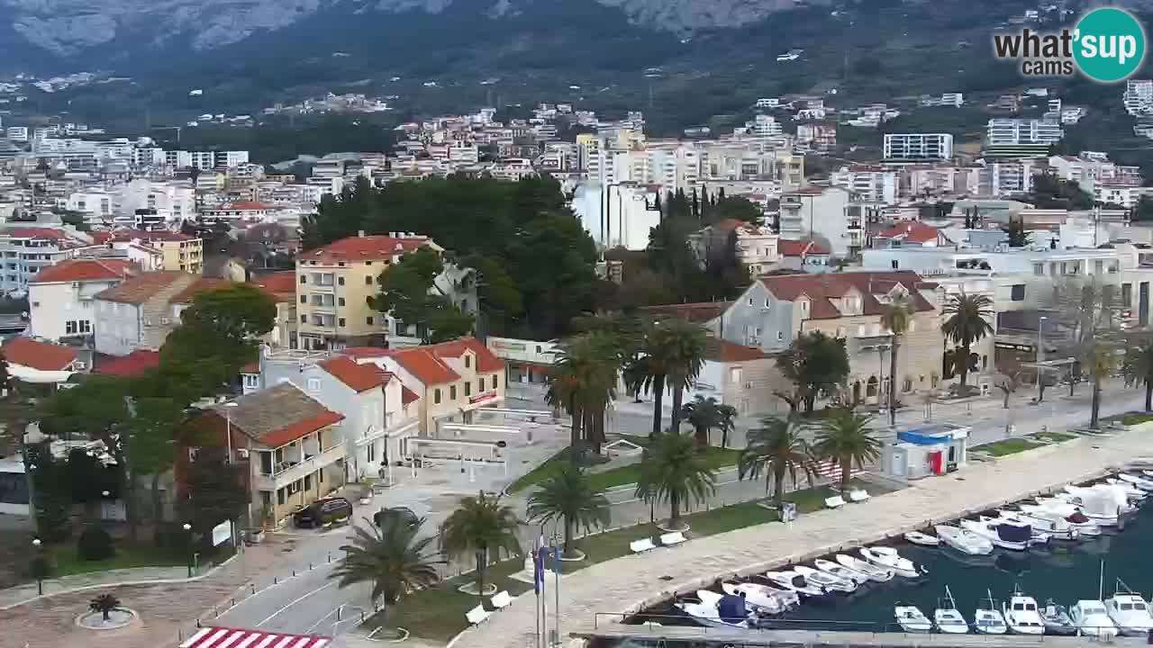 Panorama Makarska web kamera