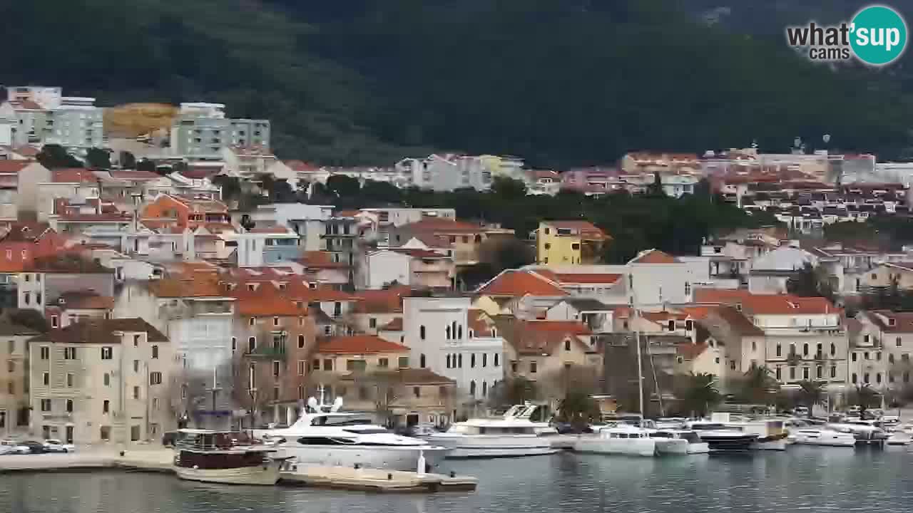 Pogled na Makarsko spletna kamera