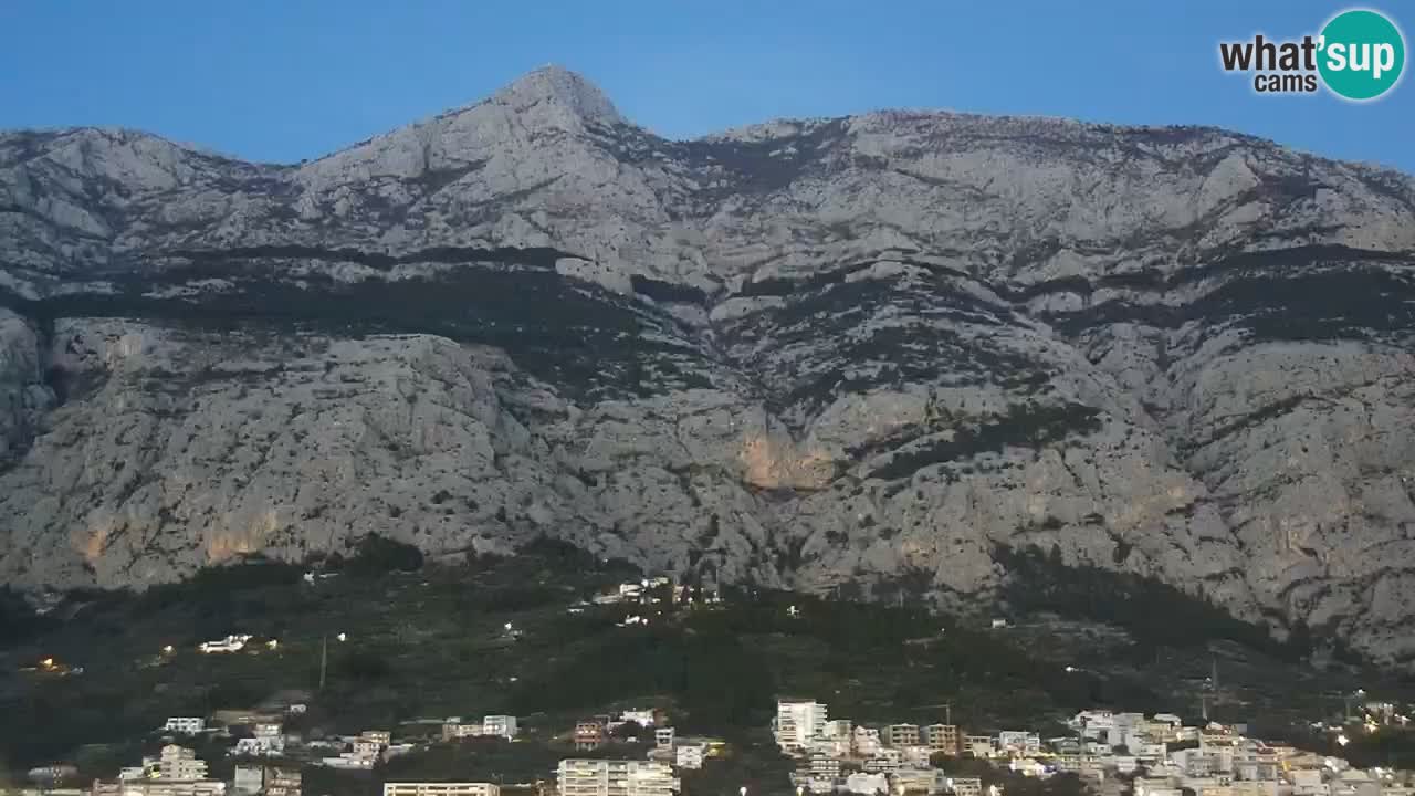 Panorama Makarska webcam