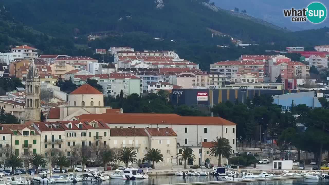 Panorama Makarska web kamera