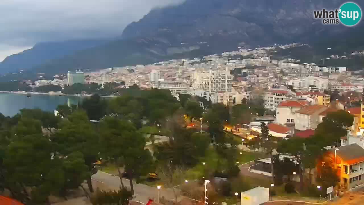 Panorama Makarska webcam