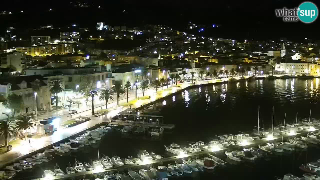 Panorama Makarska webcam