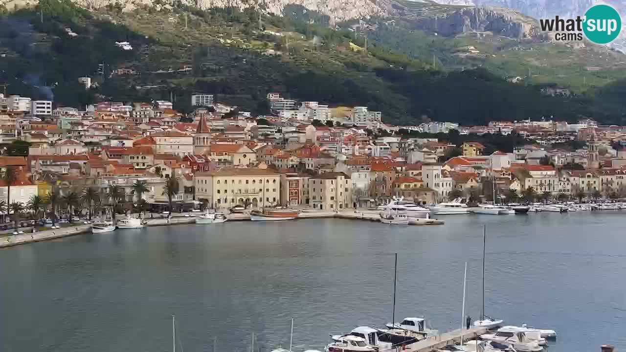 Panorama Makarska web kamera