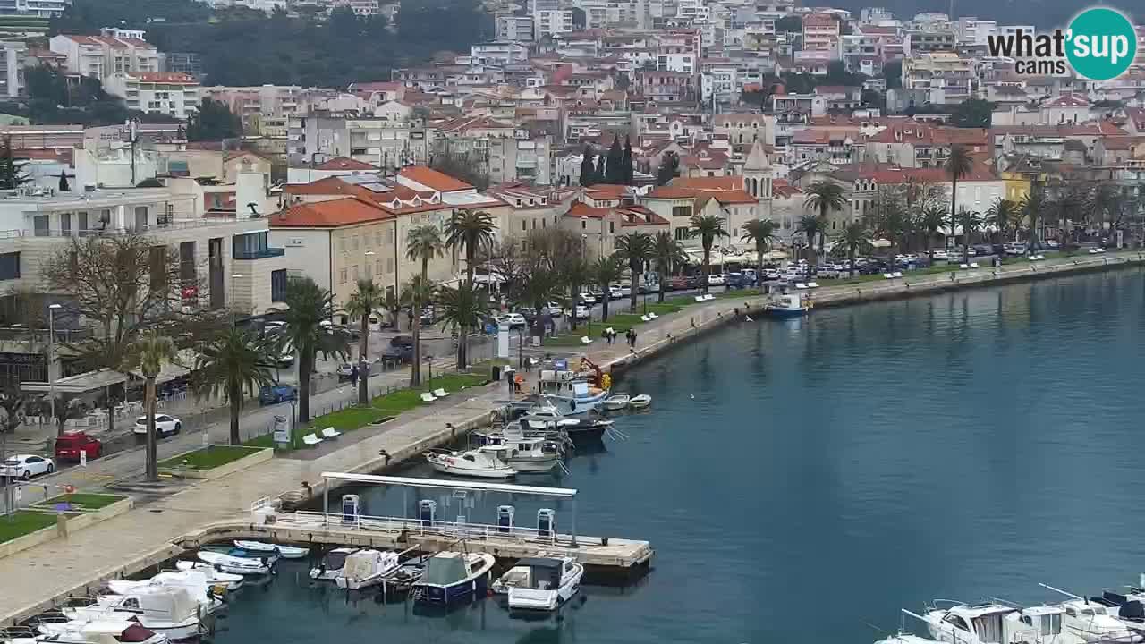 Panorama Makarska web kamera