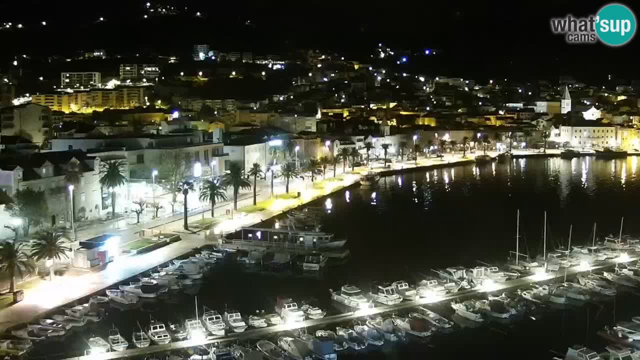 Panorama Makarska webcam