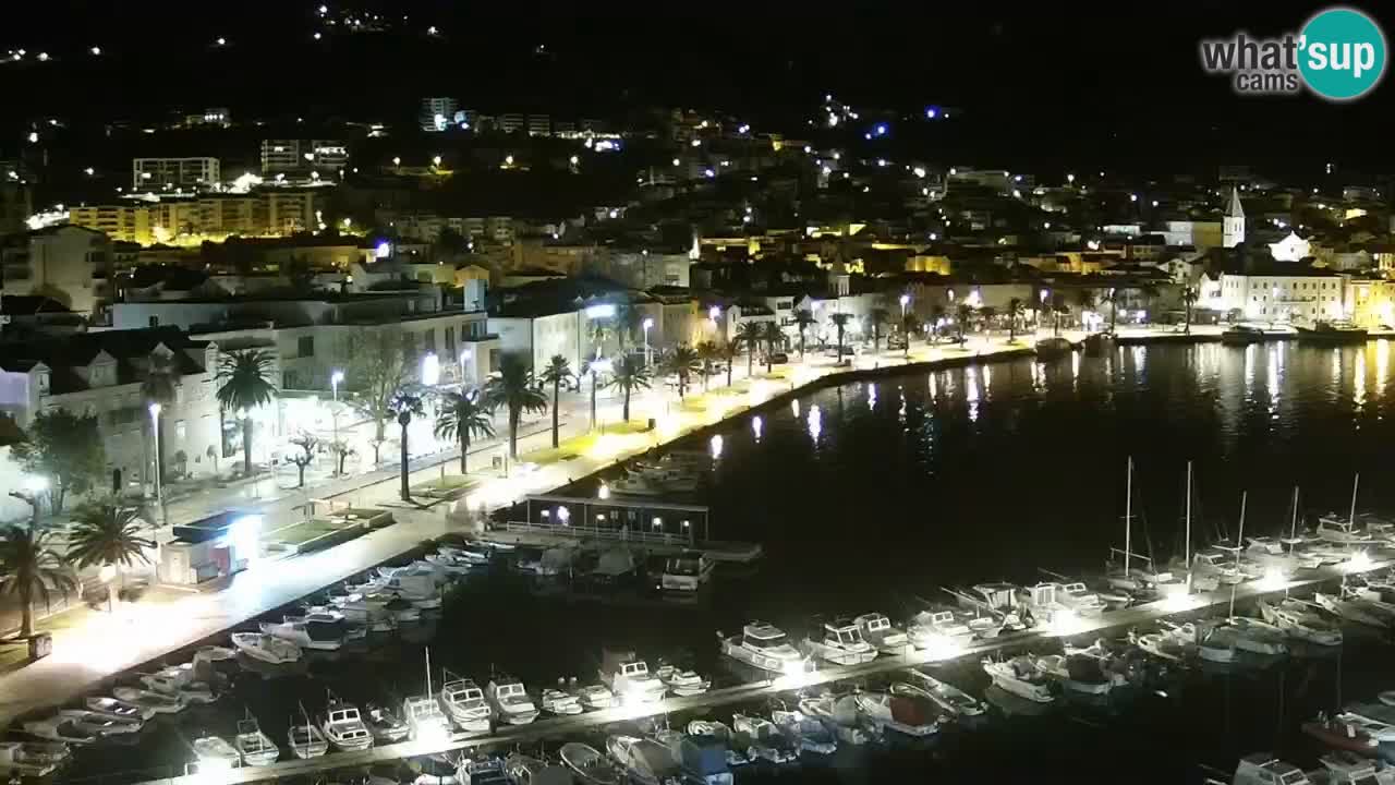 Panorama Makarska webcam