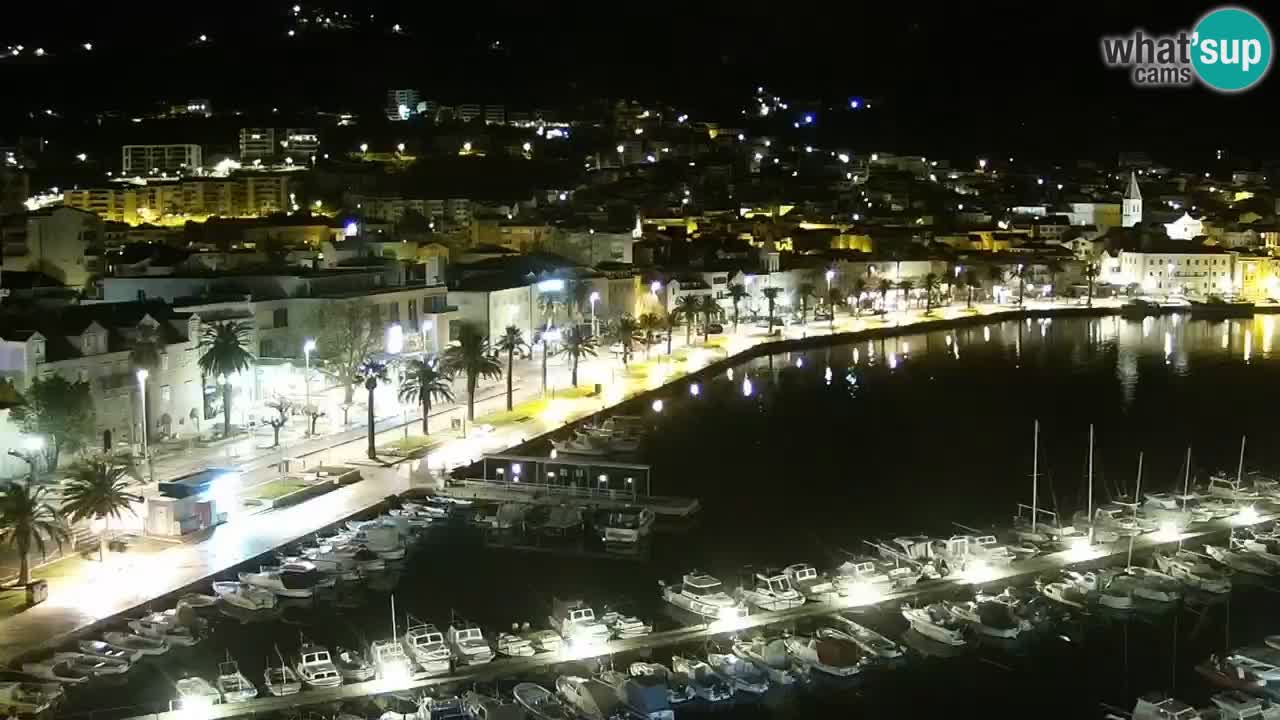 Panorama Makarska webcam