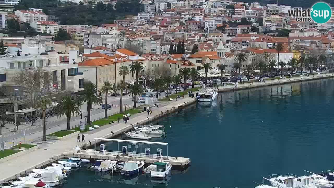 Pogled na Makarsko spletna kamera