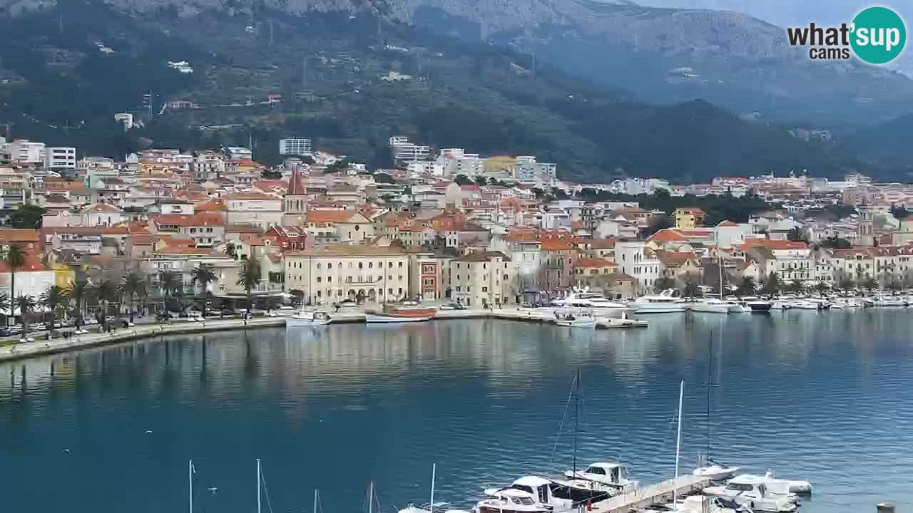 Panorama Makarska webcam