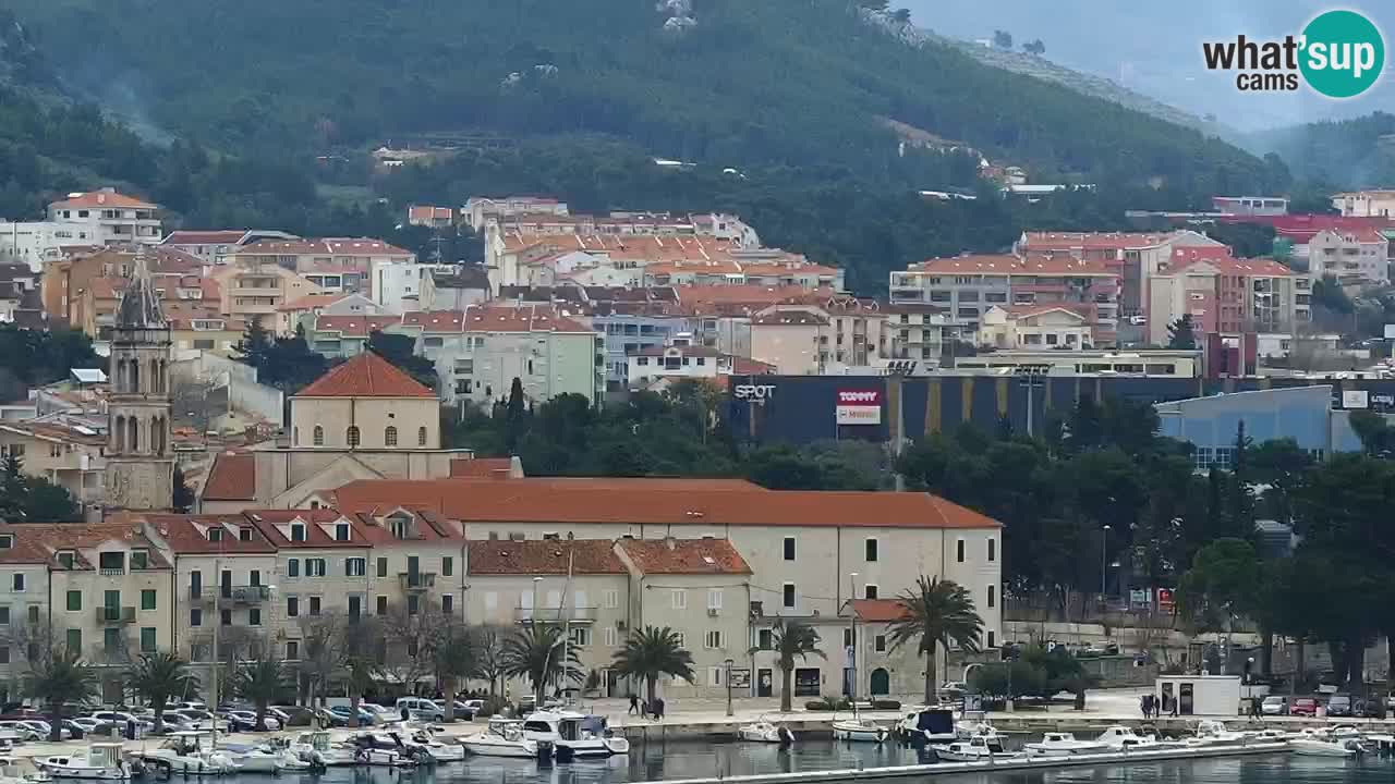 Panorama Makarska webcam