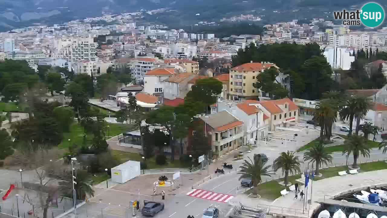 Pogled na Makarsko spletna kamera