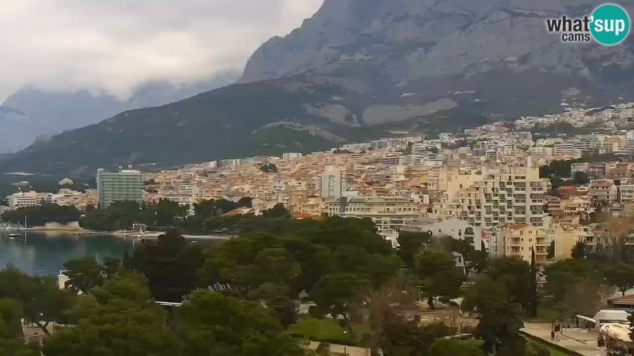 Panorama Makarska web kamera