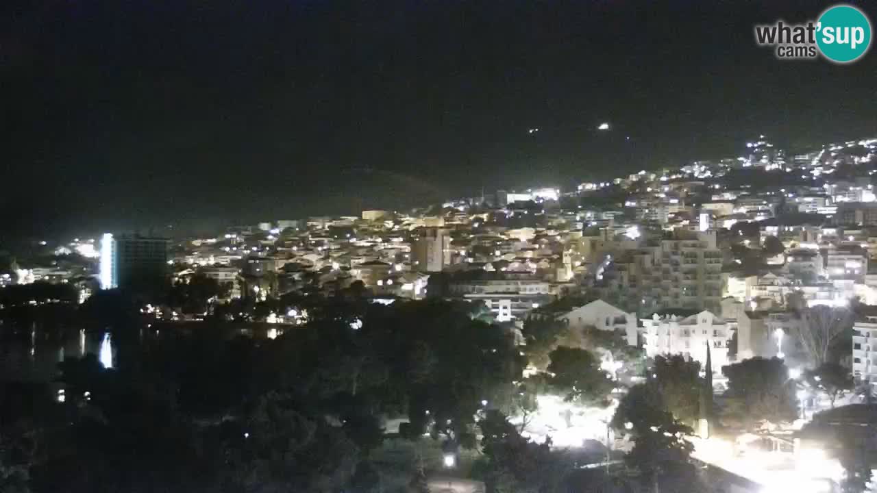 Panorama Makarska webcam