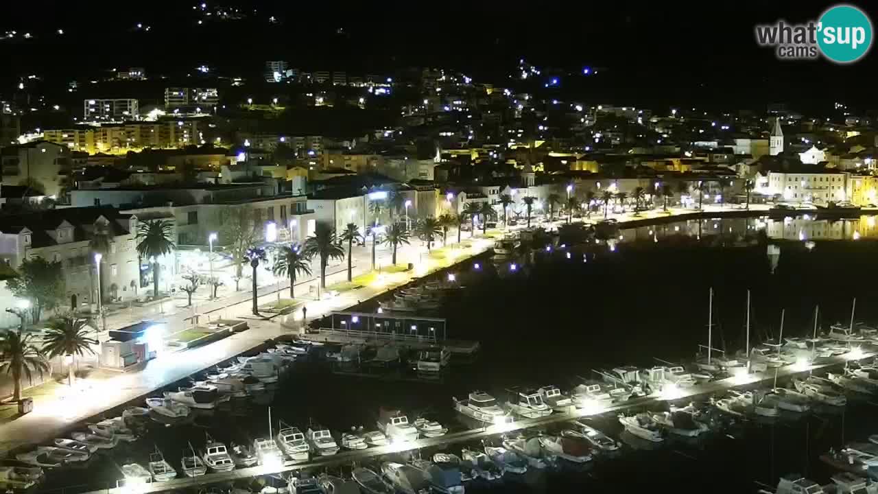 Panorama Makarska webcam