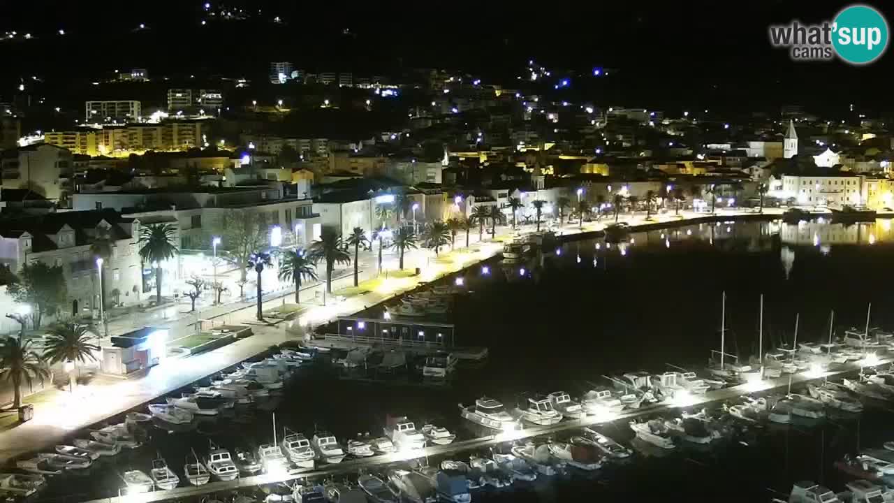 Panorama Makarska webcam