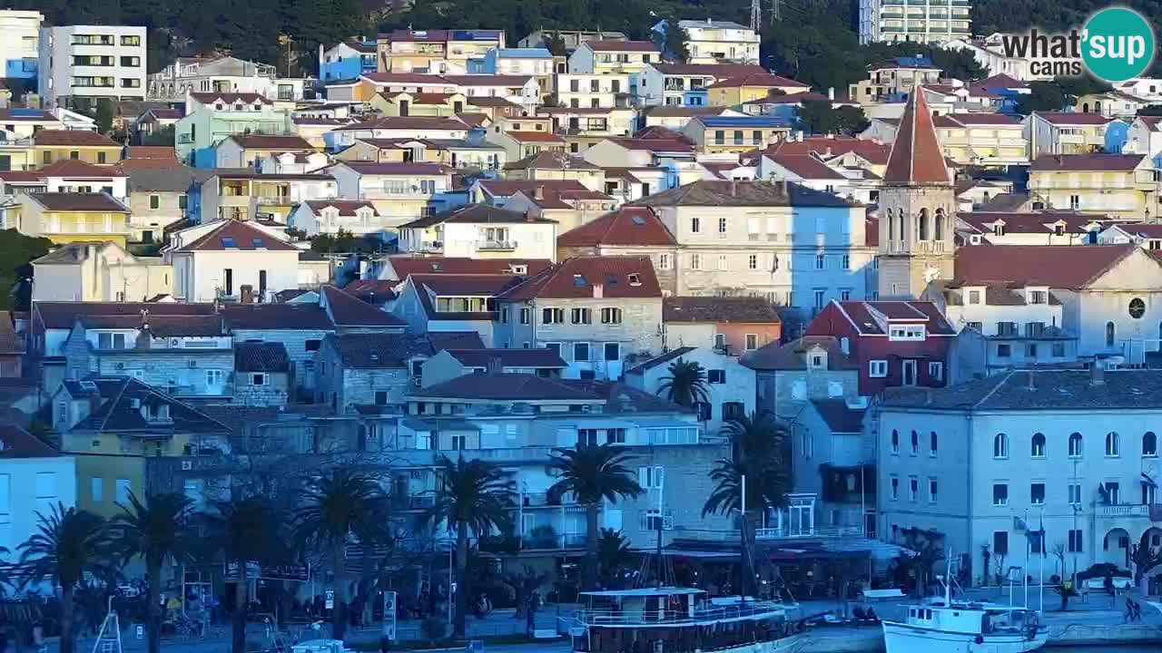 Panorama Makarska web kamera